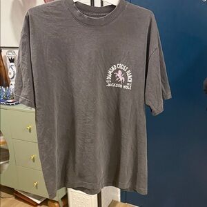 Diamond Cross Ranch Charcoal Tee